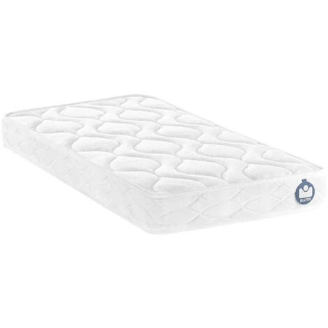 Matelas Bébé Bultex Nano Confort Ferme TICHOU 60x120 - Blanc 3 Matelas Bébé Bultex Nano Confort Ferme TICHOU 60x120 - Blanc – Image 3