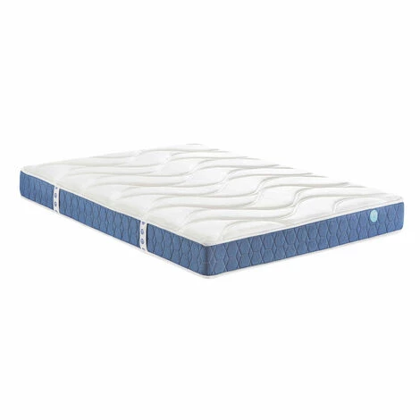 Matelas Merinos Doll Mousse 140x200 - Blanc 1 Matelas Merinos Doll Mousse 140x200 - Blanc