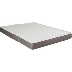 SOMEO Matelas BZ Mousse Grand Confort HR40 140x200 - Gris 6 SOMEO Matelas BZ Mousse Grand Confort HR40 140x200 - Gris -Matelas Soldes Boutique 51211343 3