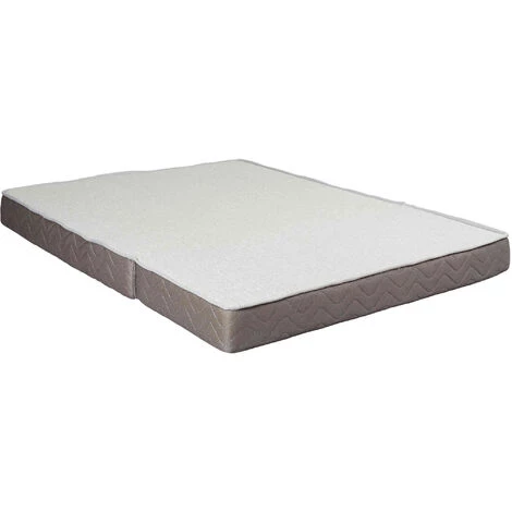 SOMEO Matelas BZ Mousse Grand Confort HR40 140x200 - Gris 3 SOMEO Matelas BZ Mousse Grand Confort HR40 140x200 - Gris – Image 3