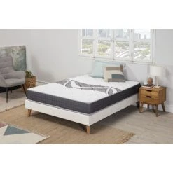 MARCKONFORT Matelas Sleep Plus à Mémoire De Forme 80x190 Cm, 22 Cm De Hauteur - BLANC -Matelas Soldes Boutique 51239530 4