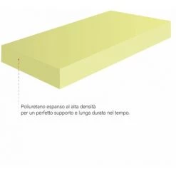 LEONARDO Matelas Mousse D'Eau Modele Orthopedique Ilaria - 20 CM De Haut - Anti - Acarien Hypoallergenique - Soulage Les Points De Pression - Carre Et Demi | MOD. ILARIA - 80 CM X 190 CM -Matelas Soldes Boutique 51447690 3