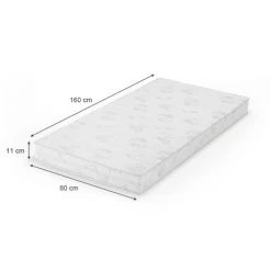 Matelas „Calma Confort Kids“ 80x160cm Blanc VitaliSpa 7 Matelas „Calma Confort Kids“ 80x160cm Blanc VitaliSpa -Matelas Soldes Boutique 52050732 3