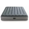 INTEX Matelas Gonflable 2 Places Prestige Avec Pompe USB - Gris