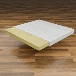 LEONARDO Matelas Simple 14 CM Mousse D'Eau Haute Modele Luna Orthopedique - Anti - Acarien Hypoallergenique - Soulage Les Points De Pression | MOD. LUNE - 120X190