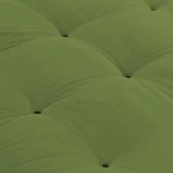 TERRE DE NUIT Matelas Futon Pistache En Coton 90x190 - Vert -Matelas Soldes Boutique 52817149 3
