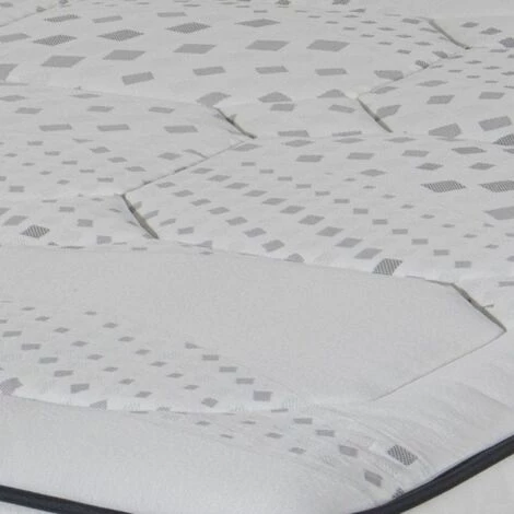 EBAC LITERIE Matelas Louxor 90x190 - Latex - Hauteur 21 Cm - Soutien Morphologique 5 Zones Confort - Gris 4 EBAC LITERIE Matelas Louxor 90x190 - Latex - Hauteur 21 Cm - Soutien Morphologique 5 Zones Confort - Gris – Image 4