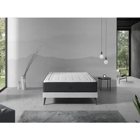 SHAULA Matelas 90X200 OLYMPO SPRING, Epaisseur 30 CM, Mousse A Memoire, Ressorts, Ergonomique Et Respirant. Fermete 3/5 Moyenne 3 SHAULA Matelas 90X200 OLYMPO SPRING, Epaisseur 30 CM, Mousse A Memoire, Ressorts, Ergonomique Et Respirant. Fermete 3/5 Moyenne – Image 3