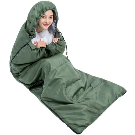 CADEAUX Sac De Couchage Chaud Léger Sac De Couchage Pour Adultes Enfants Intérieur Extérieur Camping Sac à Dos Vert Armée 3 CADEAUX Sac De Couchage Chaud Léger Sac De Couchage Pour Adultes Enfants Intérieur Extérieur Camping Sac à Dos Vert Armée – Image 3