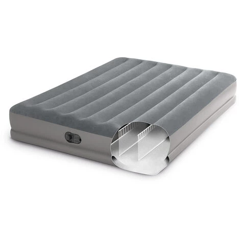 Matelas Gonflable Mide Rise Flex Pump Fiber Tech 2 Places - Intex 3 Matelas Gonflable Mide Rise Flex Pump Fiber Tech 2 Places - Intex – Image 3