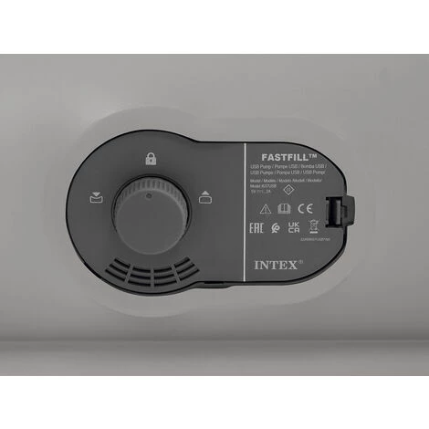 Matelas Gonflable Mide Rise Flex Pump Fiber Tech 2 Places - Intex 4 Matelas Gonflable Mide Rise Flex Pump Fiber Tech 2 Places - Intex – Image 4