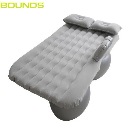 ASUPERMALL Lit De Voyage Gonflable Pour Voiture, Protection Secondaire Contre Les Chocs Absorbant Les Chocs, Bord Serré, Tissu Composite Anti-Mouillant, Gris 1 ASUPERMALL Lit De Voyage Gonflable Pour Voiture, Protection Secondaire Contre Les Chocs Absorbant Les Chocs, Bord Serré, Tissu Composite Anti-Mouillant, Gris