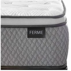 SOFAREVA Matelas Rome 90x190 Cm | Double Confort Mi Ferme Et Moelleux | Multi-technologies - BLANC -Matelas Soldes Boutique 54346581 4