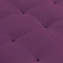 TERRE DE NUIT Matelas Futon Aubergine Coeur En Latex 90x190 - Violet -Matelas Soldes Boutique 54411928 3