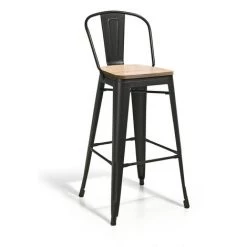 HERDASA Lot De 2 Tabourets De Bar Hauts, Meet