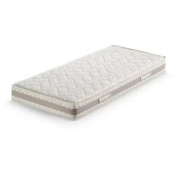 Nature Bedding Matelas Orthopédique Single, Waterfoam, Bande Respirante 3d, Garnissage Antiallergique 80 X 190 Cm