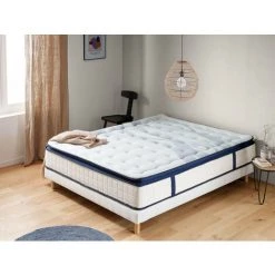Matelas SUBLEEM - Matelas BERN Ressorts Ensachés Et Mousse Mémoire De Forme 140x190