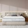 Vesgantti Matelas 24cm Épaisseur Ressort Ensachés En Mousse Mémoire De Forme 7 Zones De Confort CertiPUR-US (90*190)