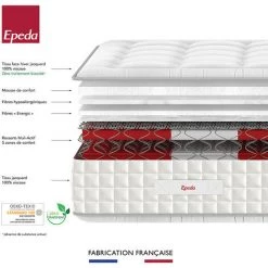 Matelas Epeda DELUXE 90x190 Ressorts -Matelas Soldes Boutique 55414008 5