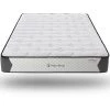 Matelas Mémoire De Forme 160x200 Royal Luxury 22 Hbedding - Mousse HR 28kg, 22cm D'épaisseur - Blanc