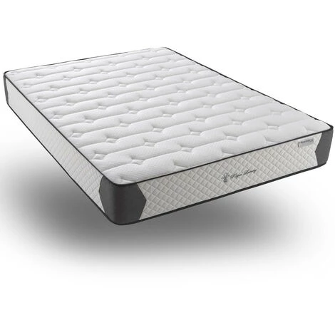 Matelas Mémoire De Forme 180x200 Royal Luxury 22 Hbedding - Mousse HR 28kg, 22cm D'épaisseur - Blanc 3 Matelas Mémoire De Forme 180x200 Royal Luxury 22 Hbedding - Mousse HR 28kg, 22cm D'épaisseur - Blanc – Image 3