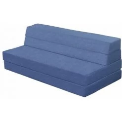 IZTOSS Matelas Pliable 135x190x12cm - Matelas Futon Pliant 2 En 1 - Matelas Mémoire De Forme - Canapé Lit Pour Adulte Enfant - Matelas D'Invités Et Matelas De Voyage