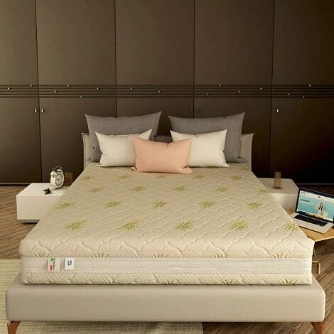 Baldiflex Matelas Mémoire De Forme Ergonomic 3 Couches Traitees, Revetement Regenerant En Tissu Aloe, Melodia 90x190 Cm 4 Baldiflex Matelas Mémoire De Forme Ergonomic 3 Couches Traitees, Revetement Regenerant En Tissu Aloe, Melodia 90x190 Cm – Image 4