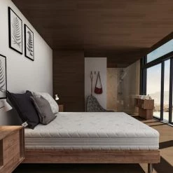 Baldiflex Matelas Hybride - 1600 Ressorts Et Mousse à Mémoire De Forme - Mesure 90x200 Cm 7 Baldiflex Matelas Hybride - 1600 Ressorts Et Mousse à Mémoire De Forme - Mesure 90x200 Cm -Matelas Soldes Boutique 56495644 3