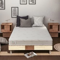 Baldiflex Matelas Hybride - 1600 Ressorts Et Mousse à Mémoire De Forme - Mesure 90x200 Cm 8 Baldiflex Matelas Hybride - 1600 Ressorts Et Mousse à Mémoire De Forme - Mesure 90x200 Cm -Matelas Soldes Boutique 56495644 4