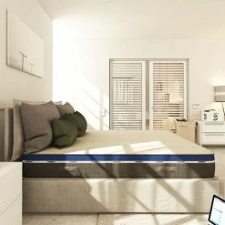 Baldiflex Matelas Hybride Avec Ressorts Ensaches Et Mémoire De Forme 5 Cm Energy 700 Mesure 70x200 Cm -Matelas Soldes Boutique 56496183 3