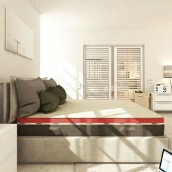 Baldiflex Matelas Hybride Avec Ressorts Ensaches Et Mémoire De Forme 5 Cm Energy 800 Mesure 90x200 Cm -Matelas Soldes Boutique 56496290 3