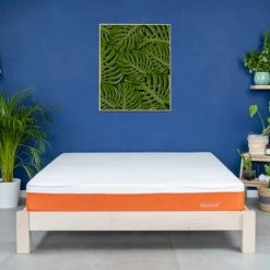 Matelas 90 X 190 Cm - Mousse Haute Résilience - Qualité Hôtellerie - Confort Mi Ferme - Epaisseur Totale De 20 Cm - Marque Française - BDREAMS