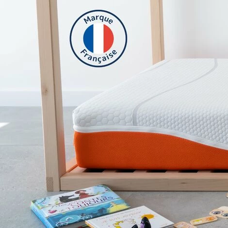 Matelas 90 X 190 Cm - Mousse Haute Résilience - Qualité Hôtellerie - Confort Mi Ferme - Epaisseur Totale De 20 Cm - Marque Française - BDREAMS 3 Matelas 90 X 190 Cm - Mousse Haute Résilience - Qualité Hôtellerie - Confort Mi Ferme - Epaisseur Totale De 20 Cm - Marque Française - BDREAMS – Image 3