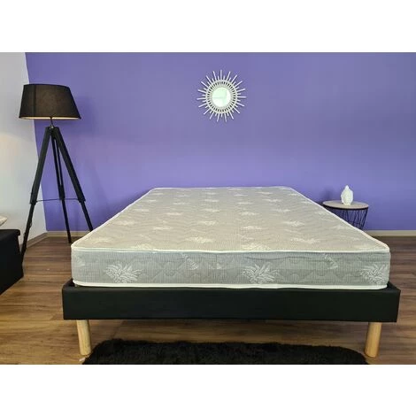 PROVENCE LITERIE Matelas 80x200 X 19,5 Cm - Une Face Soutien Ferme Et Une Face Soutien Très Ferme - Reference Nina - Tissu A L'Aloe Vera - Noyau Poli Lattex HR Dernière Génération Indéformable - Très Respirant 2 PROVENCE LITERIE Matelas 80x200 X 19,5 Cm - Une Face Soutien Ferme Et Une Face Soutien Très Ferme - Reference Nina - Tissu A L'Aloe Vera - Noyau Poli Lattex HR Dernière Génération Indéformable - Très Respirant – Image 2