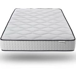 Matelas Mémoire De Forme 140x190 Top Confort Hbedding - Mousse 28kg/m3, 22 Cm D'épaisseur - Blanc