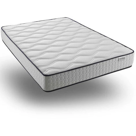 Matelas Mémoire De Forme 140x190 Top Confort Hbedding - Mousse 28kg/m3, 22 Cm D'épaisseur - Blanc 3 Matelas Mémoire De Forme 140x190 Top Confort Hbedding - Mousse 28kg/m3, 22 Cm D'épaisseur - Blanc – Image 3