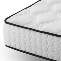 Matelas Mémoire De Forme 140x190 Top Confort Hbedding - Mousse 28kg/m3, 22 Cm D'épaisseur - Blanc 8 Matelas Mémoire De Forme 140x190 Top Confort Hbedding - Mousse 28kg/m3, 22 Cm D'épaisseur - Blanc -Matelas Soldes Boutique 56644706 4