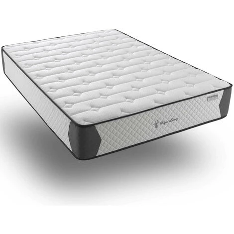 Matelas Mémoire De Forme 160x200 Royal Luxury 27 Hbedding - Mousse HR 28kg, 27cm D'épaisseur - Blanc 3 Matelas Mémoire De Forme 160x200 Royal Luxury 27 Hbedding - Mousse HR 28kg, 27cm D'épaisseur - Blanc – Image 3