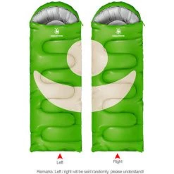 SUPERSELLER Sac De Couchage Enveloppe Léger Polyvalent Trois Saisons Chaud Camping En Plein Air Portable épissage Hommes/femmes Sac De Couchage , Vert - Vert -Matelas Soldes Boutique 56807351 5