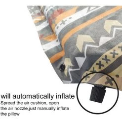 SUPERSELLER Coussin Gonflable Automatique épaissi Coussin étanche à L'humidité Camping En Plein Air Tapis De Pique-nique Tapis De Sieste , Multicolore - Multicolore -Matelas Soldes Boutique 56807610 4