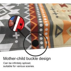 SUPERSELLER Coussin Gonflable Automatique épaissi Coussin étanche à L'humidité Camping En Plein Air Tapis De Pique-nique Tapis De Sieste , Multicolore - Multicolore -Matelas Soldes Boutique 56807610 5