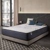 Matelas PERFECT SLEEP 70x190 Mousse Haute Densité | Accueil Latex + HR | Très épais 30 Cm | 7 Zones Grand Confort | NATURALEX - Blanc