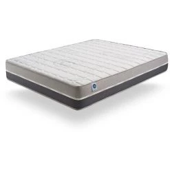 Matelas CARBONTECH 70x200 Cm Mousse à Mémoire De Forme HD | Accueil Latex + HR | 7 Zones Grand Confort | NATURALEX | 22 Cm - Blanc -Matelas Soldes Boutique 57011554 3