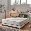 Matelas Confort | CONFORT PEDIC 70x190 Mousse à Mémoire De Forme HD | Épais 24 Cm | Accueil Latex + HR | 7 Zones Grand Confort | NATURALEX - Blanc