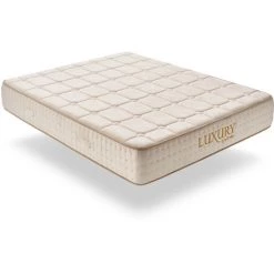 Matelas LUXURY 70x190 Mousse à Mémoire De Forme HD | Très épais 30 Cm | Accueil Latex + HR | 7 Zones Grand Confort | NATURALEX - Blanc -Matelas Soldes Boutique 57011616 3
