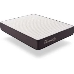 Matelas EXCLUSIVE 70x190 Mousse à Mémoire De Forme HD | Très épais 25 Cm | Accueil Latex + HR | 7 Zones Grand Confort | NATURALEX - Blanc -Matelas Soldes Boutique 57011626 4