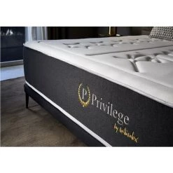 Matelas PRIVILEGE 70x190 Mousse à Mémoire De Forme HD | Très épais 30 Cm | Accueil Latex + HR | 7 Zones Grand Confort | NATURALEX - Blanc -Matelas Soldes Boutique 57011801 4