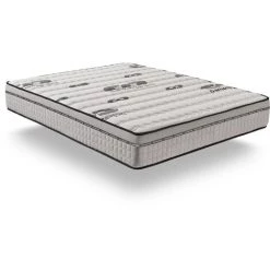 Matelas VISCO-CARBONE 105x200 Mousse à Mémoire De Forme HD | Épais 24 Cm | Accueil Latex + HR | 7 Zones Grand Confort | NATURALEX - Blanc -Matelas Soldes Boutique 57011852 3