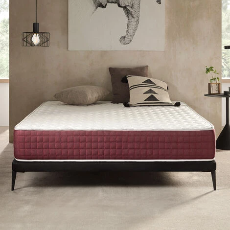 Matelas THERMESSENCE 70x190 Cm Mousse à Mémoire De Forme HD | Accueil Latex + HR | 7 Zones Grand Confort | NATURALEX | 20 Cm - Blanc 2 Matelas THERMESSENCE 70x190 Cm Mousse à Mémoire De Forme HD | Accueil Latex + HR | 7 Zones Grand Confort | NATURALEX | 20 Cm - Blanc – Image 2