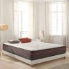 Matelas ZEN-PUR 70x190 Mousse à Mémoire De Forme HD | Très épais 25 Cm | Accueil Latex + HR | 7 Zones Grand Confort | NATURALEX - Blanc